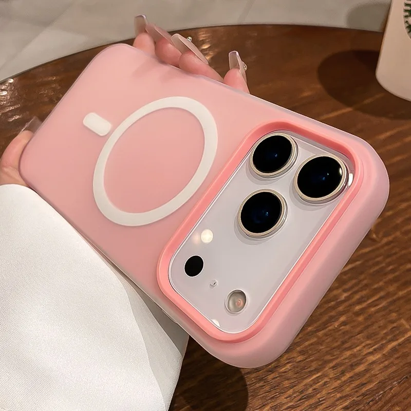Liquid Silicone Magnetic Phone Case - Роскошный магнитный противоударный чехол 2-в-1 для