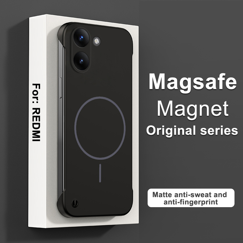 Ultra Thin Frameless Phone Cover - Магнитный чехол без рамки для телефонов