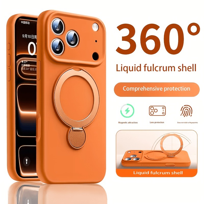 Магнитный чехол-подставка из ж – обзор и цена Liquid Silicone Magnetic Phone Case