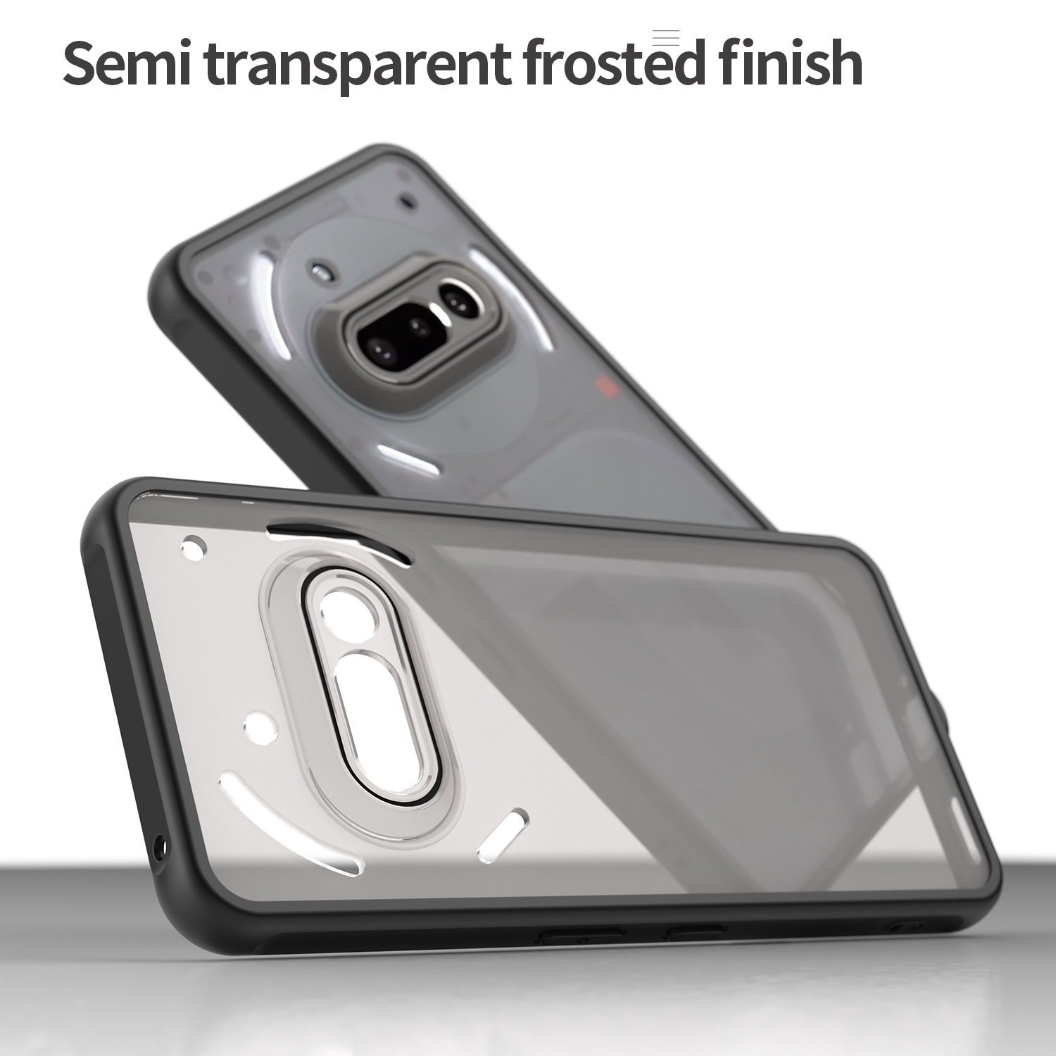 Подходит для Nothing Phone 3a: – обзор и цена Matte Hard Pc Back Case